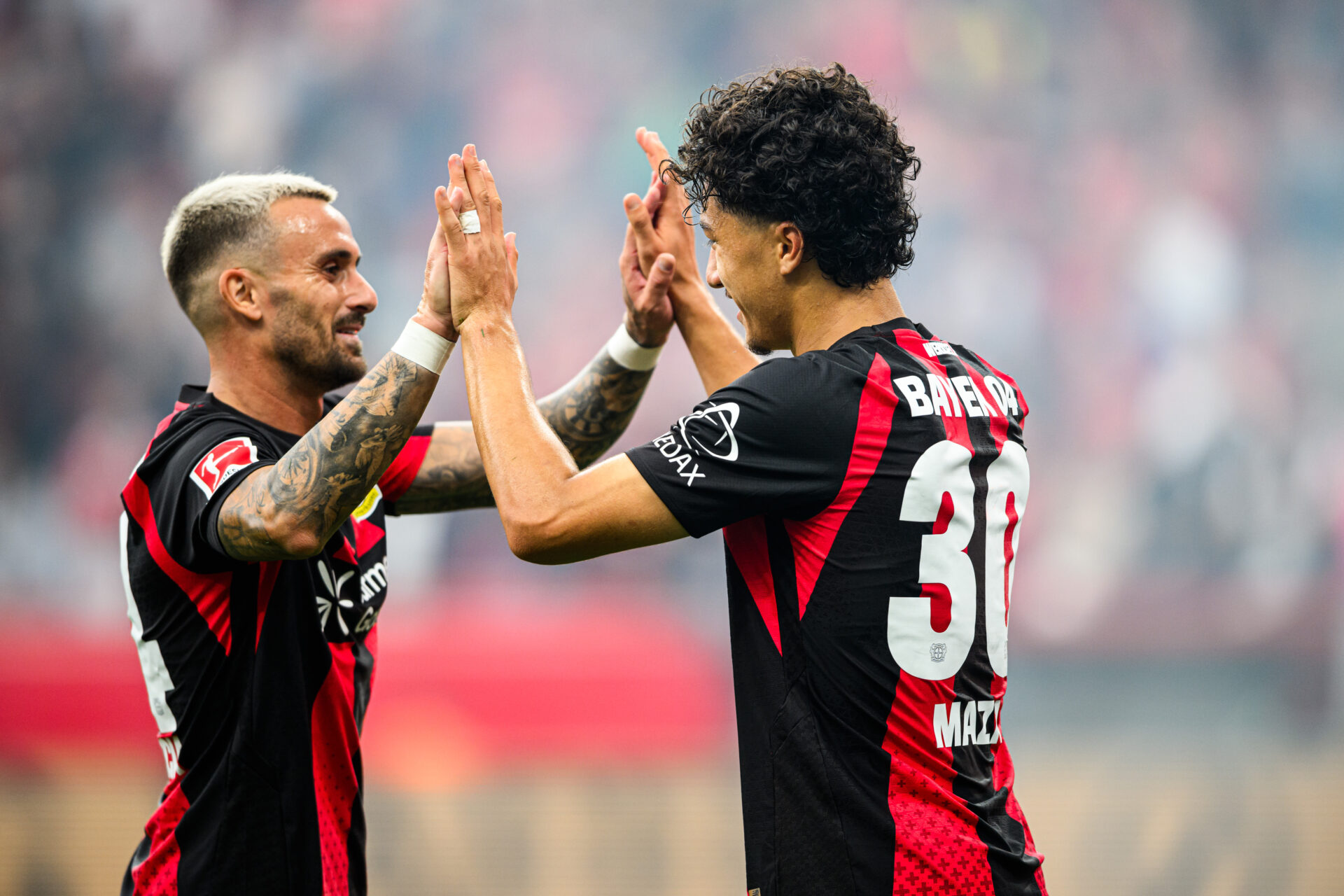Bayer 04 Leverkusen vs. Olympique Marseille. EuropaLeague.